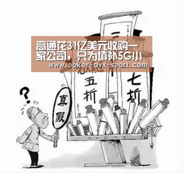 高通花31亿美元收购一家公司,只为填补5G小缺口|爱游戏官网(图3) 爱游戏真人